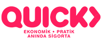 Quick Sigorta Logo Pembe